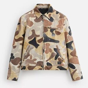 Camouflage Patterned Jacket
